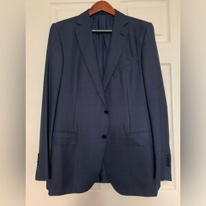 Ermenegildo Zegna Dark Blue Trofeo Wool Suit